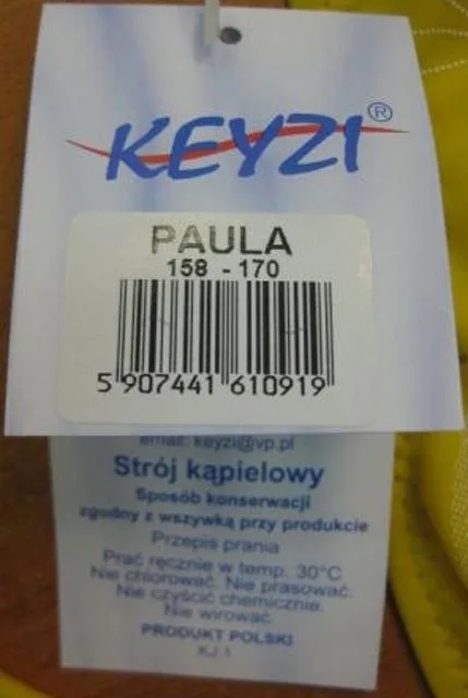 Bikini per ragazze "PAULA" — foto 2 dell'alert 1080/11