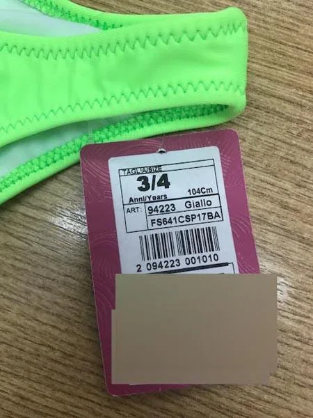 Bikini per ragazze — foto 3 dell'alert A12/1324/17