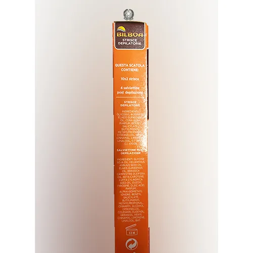 Strisce di cera per capelli «Bilboa strisce depilatorie corpo» — foto 2 dell'alert A12/00591/24