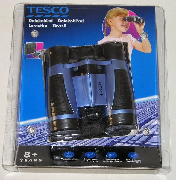 Binocolo giocattolo. (TESCO.)