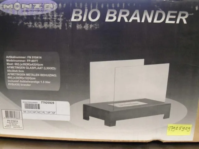 Bruciatore di etanolo «Bio Brander» — foto 1 dell'alert A12/0841/13