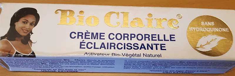 Crema schiarente per la pelle «Bio Claire Creme Corporelle Eclaircissante» — foto 2 dell'alert A12/01561/20