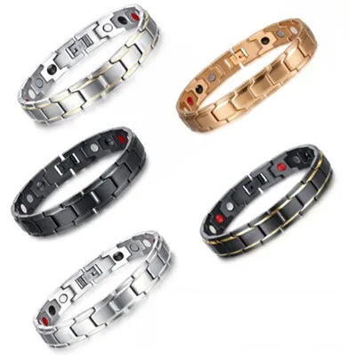 Bracciale «Bio Magnetic Double Strength Magnetic Therapy Bracelet Arthritis Pain Relief Energy» — foto 1 dell'alert A12/01181/21