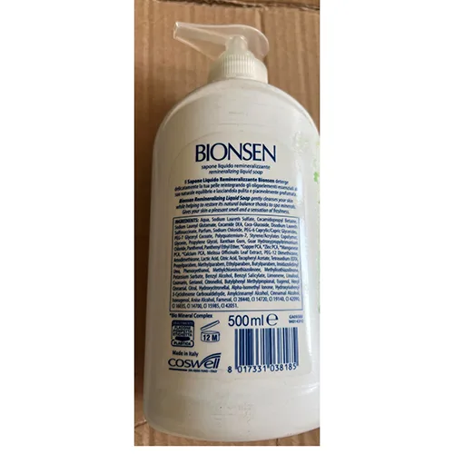 Sapone «Bionsen Remineralizzante» — foto 3 dell'alert A12/00450/24