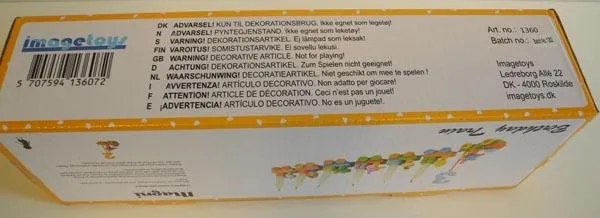 Giocattolo di legno «Birthday train» — foto 2 dell'alert A12/1310/15