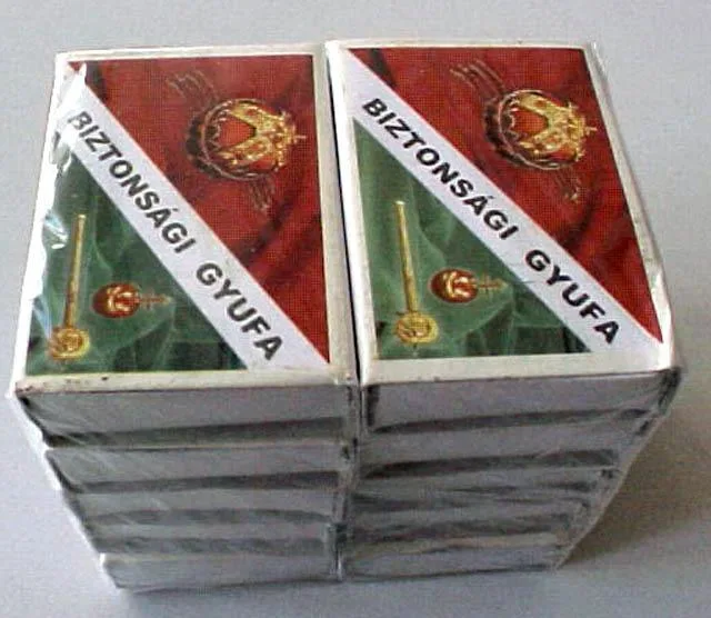 Fiammiferi «Biztonsági Gyufa (Safety matches)» — foto 1 dell'alert A12/1532/14