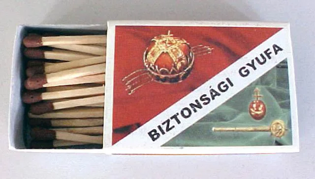Fiammiferi «Biztonsági Gyufa (Safety matches)» — foto 2 dell'alert A12/1532/14