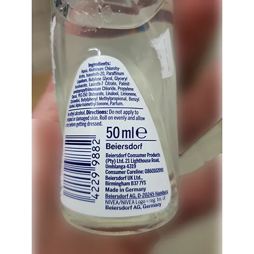 Deodorant «Black &amp; White Invisible» — foto 6 dell'alert A12/02098/24