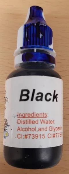 Inchiostro del tatuaggio «Black» (Colour King)