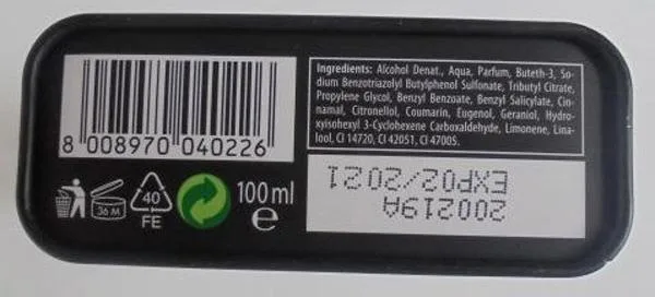 Profumo «Black» — foto 4 dell'alert A12/0745/19