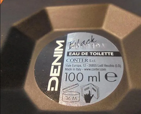 Profumo «Black» — foto 5 dell'alert A12/0745/19