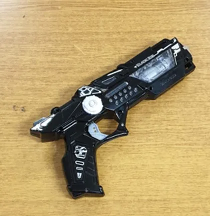 Pistola giocattolo «BLACK ICE / SPACE GUN»