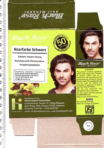 Tintura per capelli «Black Rose» — foto 1 dell'alert A12/00238/23