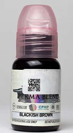 Inchiostro del tatuaggio «Blackish Brown» (Perma Blend)