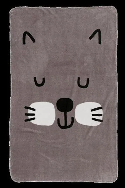 Coperta per bambini «Blanket cot animal face» (Hema)