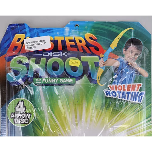 Set di giocattoli in plastica «BLASTERS DISK SHOOT» — foto 2 dell'alert SR/02513/26