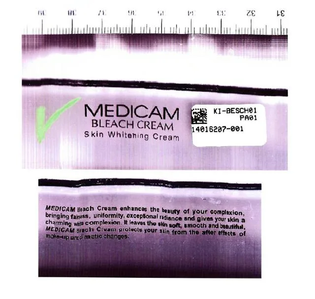 Prodotto schiarimento della pelle «Bleach Cream - Skin Whitening Cream» — foto 1 dell'alert A12/0581/14
