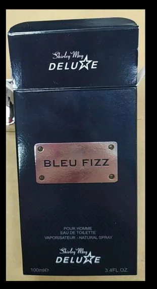Eau de toilette «BLEU FIZZ» (Shirley May DELUXE)
