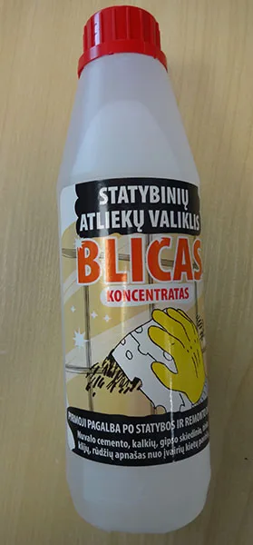 Detergente per rifiuti da costruzione «BLICAS» — foto 1 dell'alert A12/01834/23