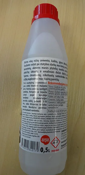 Detergente per rifiuti da costruzione «BLICAS» — foto 2 dell'alert A12/01834/23