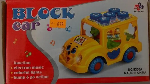 Auto giocattolo & #13; & #13; «Block car» — foto 3 dell'alert A12/0184/13