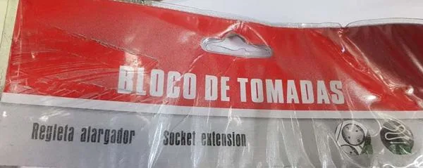 Cavo di estensione «Bloco de tomadas» — foto 2 dell'alert A12/1103/18