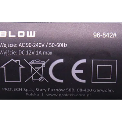 Alimentazione elettrica «Blow» — foto 3 dell'alert SR/00938/25