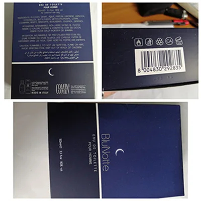 Eau de toilette «BLU NOTTE» (Comin parfum)