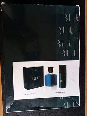 Set dopobarba e deodorante «Blu» (Roberto Capucci)