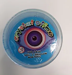 Melma del giocattolo «Blue» (Crystal Slime)