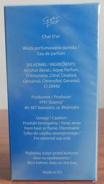 Profumo «BLUE eau de parfum» — foto 3 dell'alert A12/0419/19