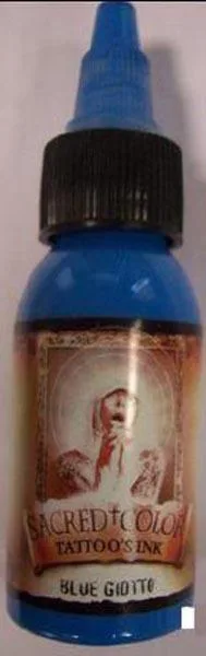Inchiostro del tatuaggio «Blue Giotto» — foto 1 dell'alert A12/0454/15