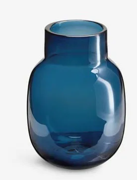 Vaso «Blue Glass Vase» (Next)