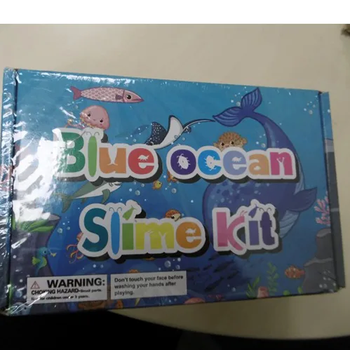 Set di melma giocattolo «Blue ocean Slime Kit» — foto 5 dell'alert SR/02610/25