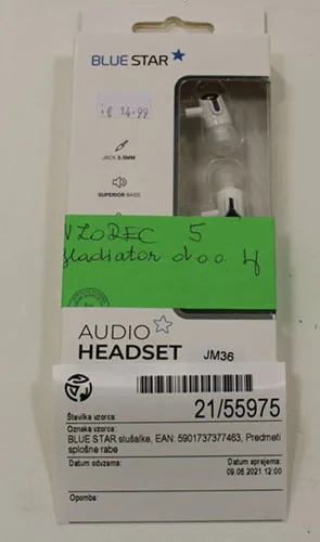 Auricolare audio «BLUE STAR AUDIO HEADSET JM36» — foto 1 dell'alert A12/01250/21