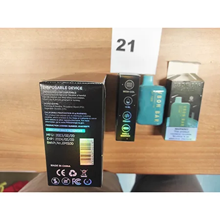 Sigaretta elettronica monouso «Blueberry Ice» (VBON BAR)