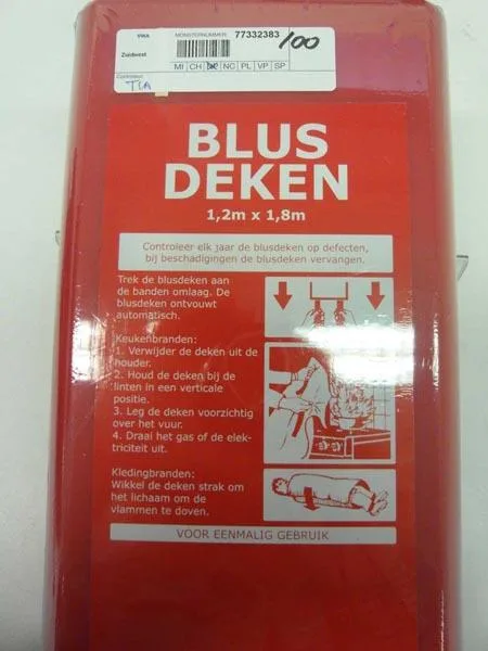 Coperta antincendio «Blus Deken» — foto 1 dell'alert A12/0553/15