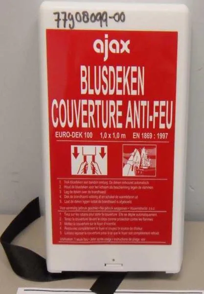 Coperta antincendio «Blusdeken / Couverture Anti-feu» (Ajax)