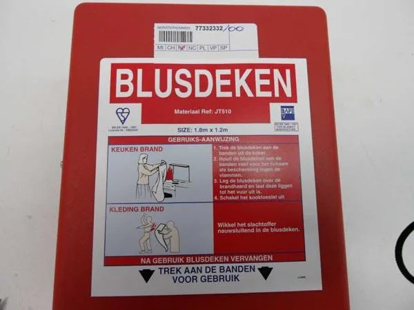 Coperta antincendio «Blusdeken» — foto 1 dell'alert A11/0031/15