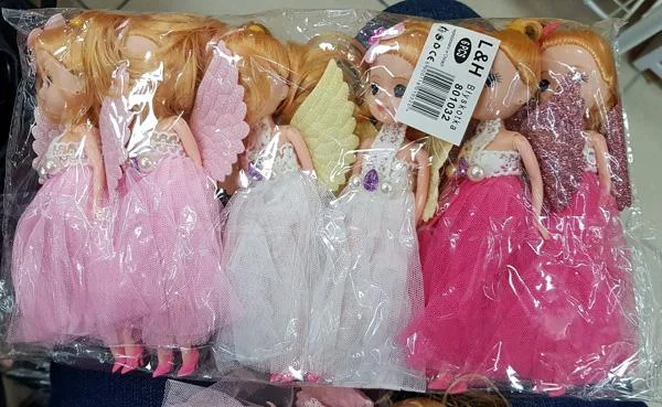 Bambola di plastica appesa «Blyskotka» (L&amp;H Zabawki)