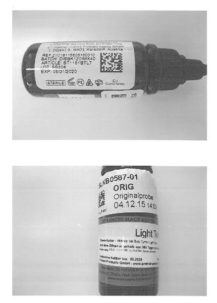 Inchiostro del tatuaggio «Bob Tyrell Light Tone» — foto 1 dell'alert A11/0023/16