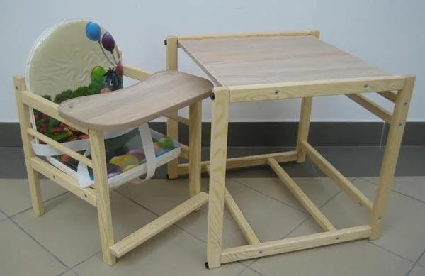 Seggiolone per bambini «BOBAS fa etetőszék ('Wooden high chair')» — foto 4 dell'alert A12/1347/17