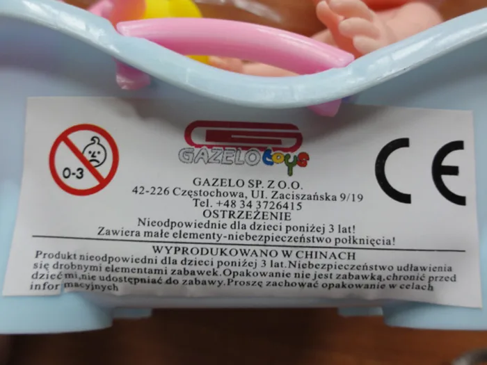 Giocattolo di plastica «Bobas w wannie» — foto 4 dell'alert A12/01582/20