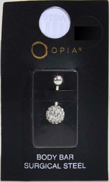 Barra piercing ombelico «Body Bar Surgical Steel» — foto 1 dell'alert A12/0182/15
