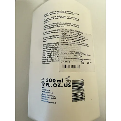 Lozione per il corpo «Body lotion» — foto 2 dell'alert SR/01290/25