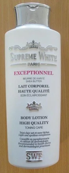 Prodotto schiarimento della pelle «Body Lotion High Quality - Toning care» — foto 1 dell'alert A12/1396/17