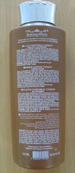 Prodotto schiarimento della pelle «Body Lotion Revelation  - Toning care» — foto 2 dell'alert A12/1395/17