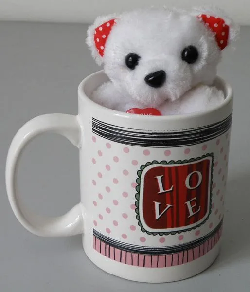 Peluche orso in tazza «Bögre + plüss figura» (Unknown)