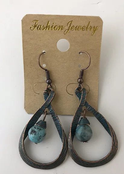 Orecchini «Bohemian Cross Drop Earrings» (Fashion Jewelry)