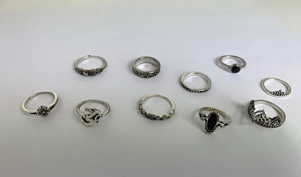 Anelli «Bohemian Statement Ring Set Vintage» — foto 1 dell'alert INFO/00002/24